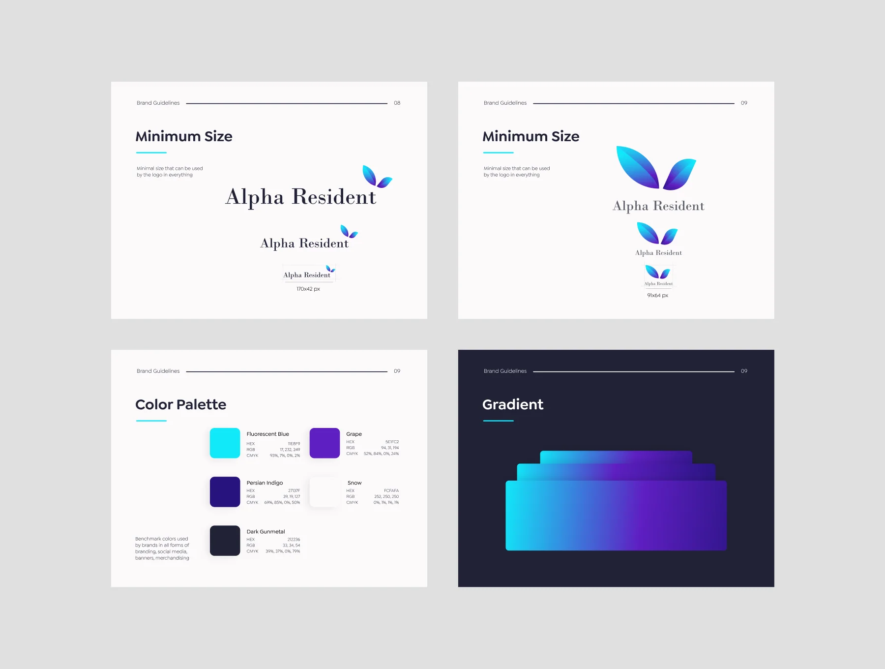 Alpha Resident - Brand Identity Guidelines 7
