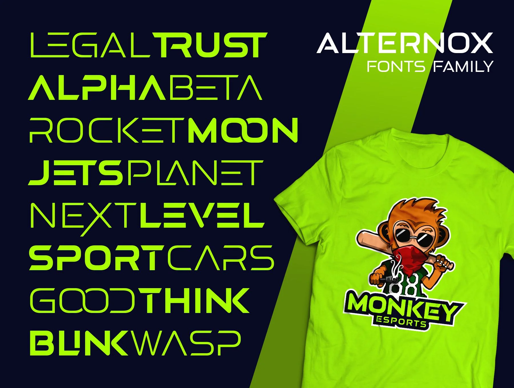 Alternox Fonts Family 7