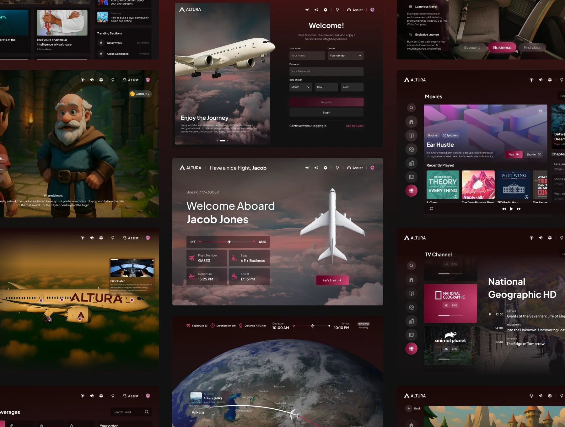 Altura - SAAS Entertainment Management UI Kit 9