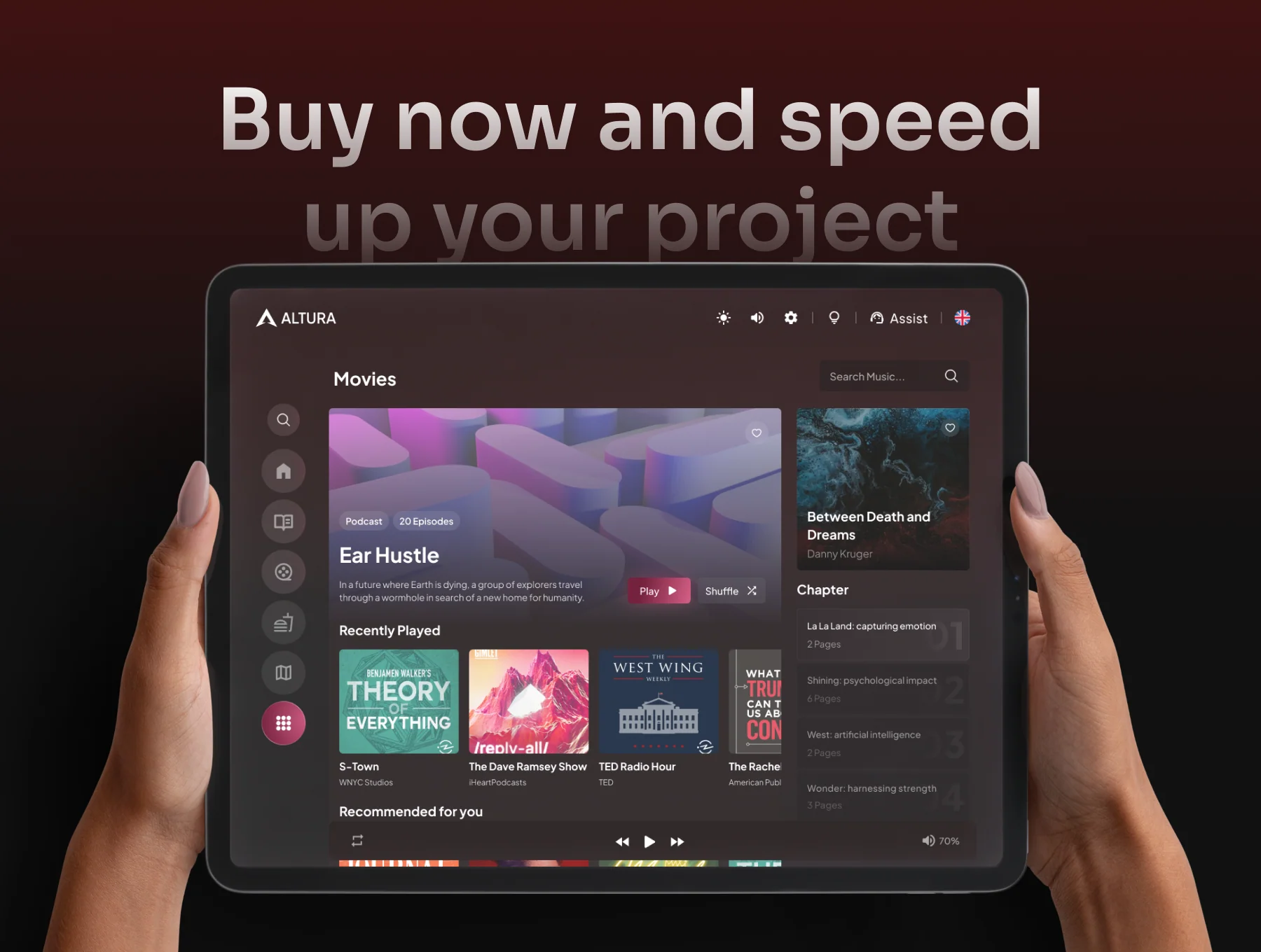 Altura - SAAS Entertainment Management UI Kit 10