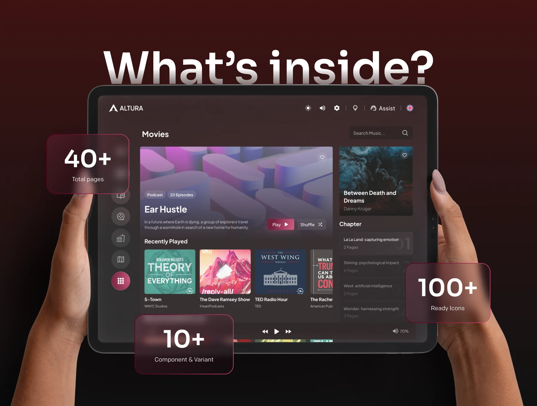 Altura - SAAS Entertainment Management UI Kit 4