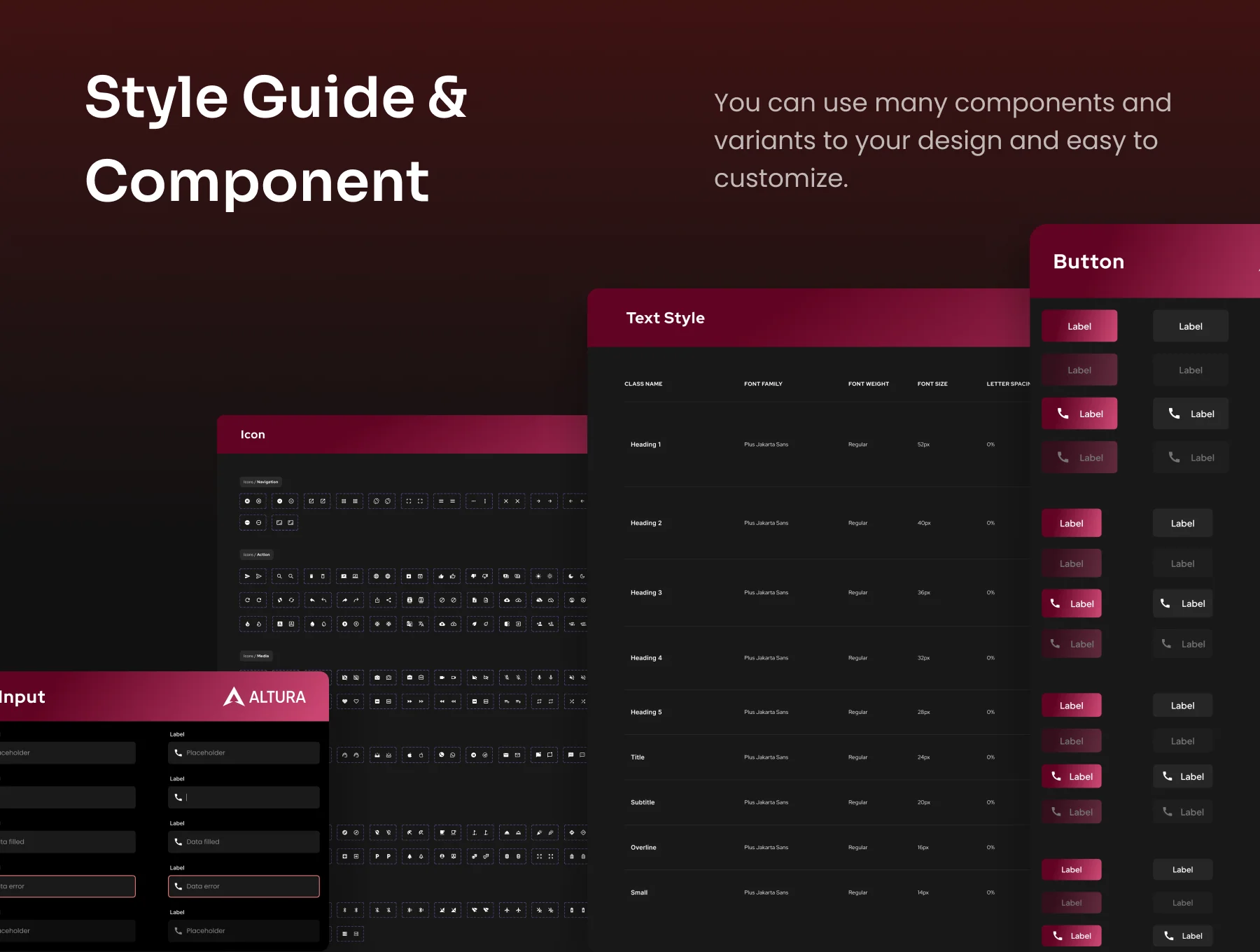 Altura - SAAS Entertainment Management UI Kit 6