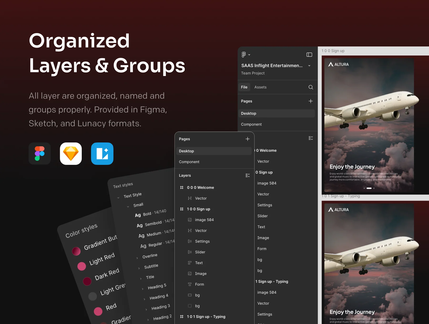 Altura - SAAS Entertainment Management UI Kit 7
