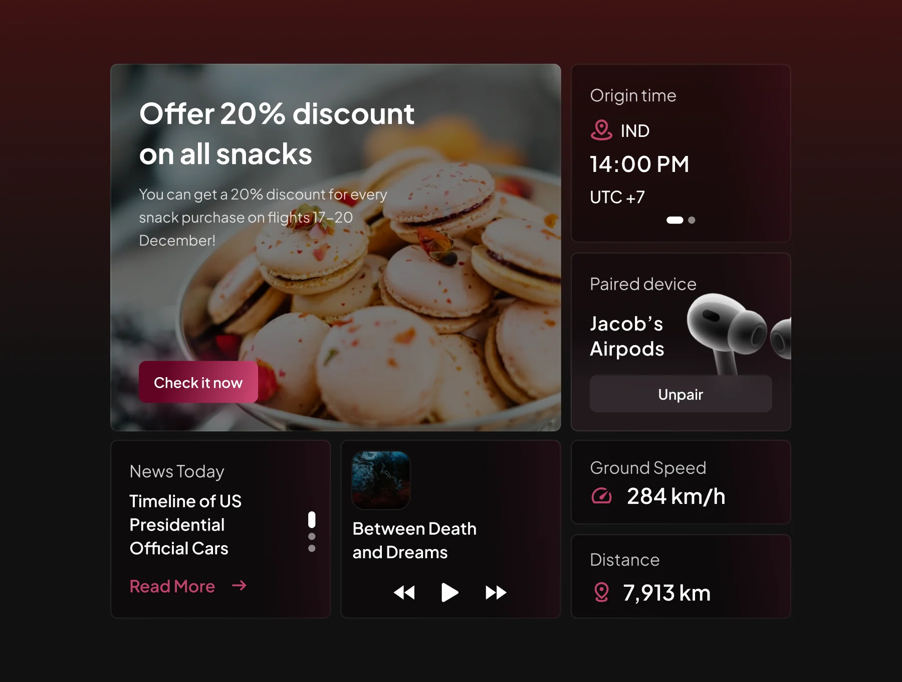Altura - SAAS Entertainment Management UI Kit 8