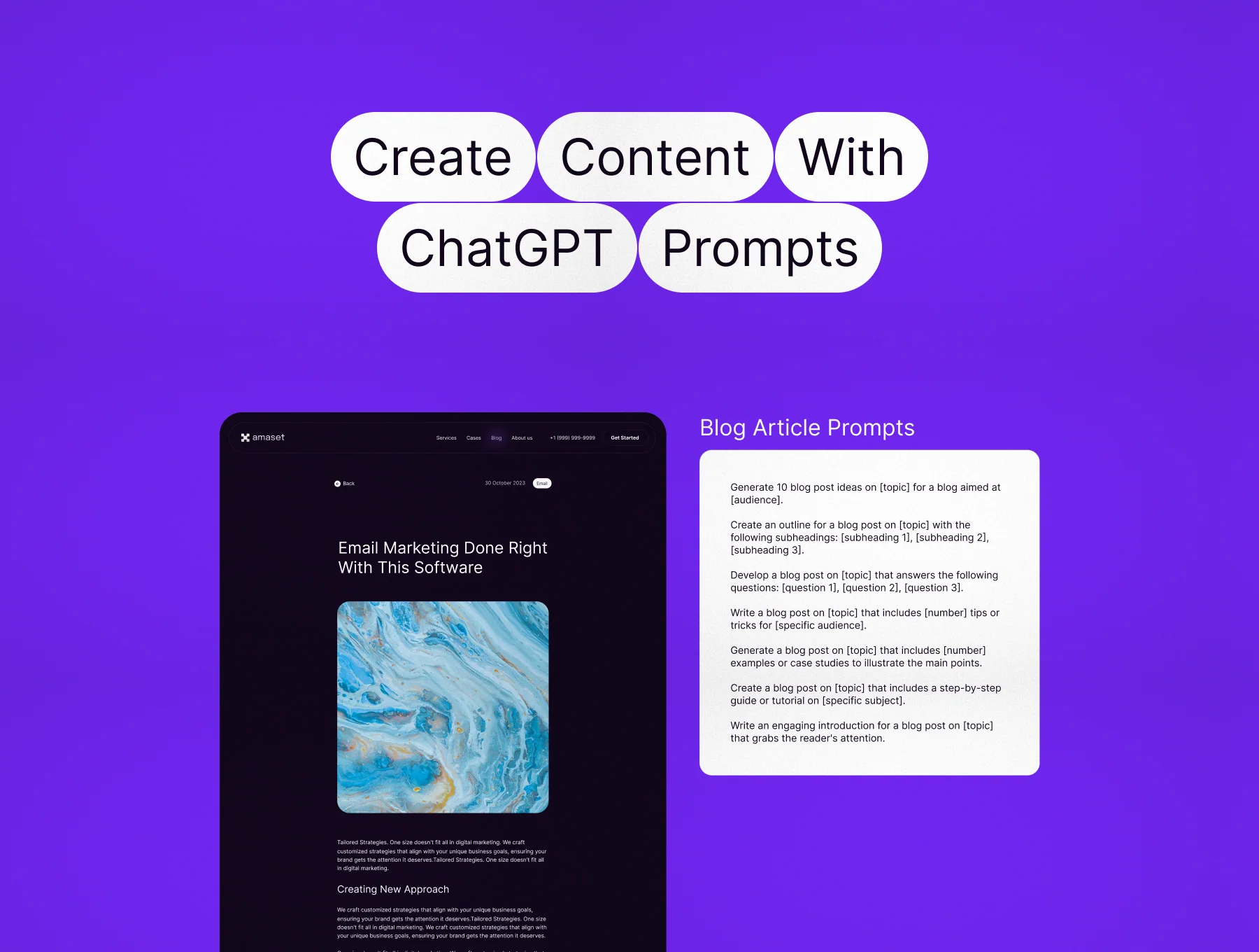 Amaset | Agency Website Template 10