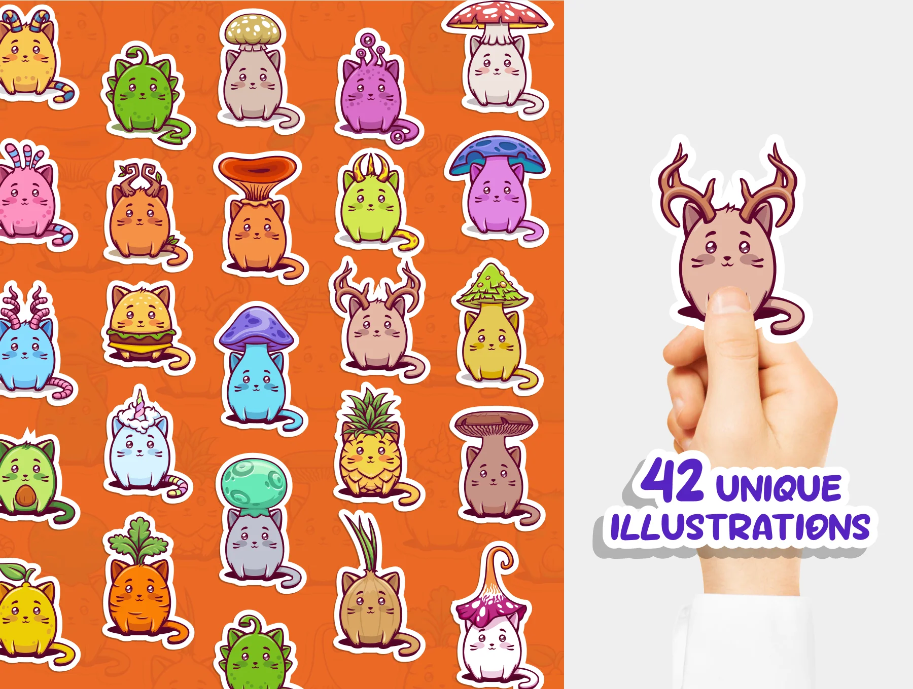 Amazing Cat Illustrations 2