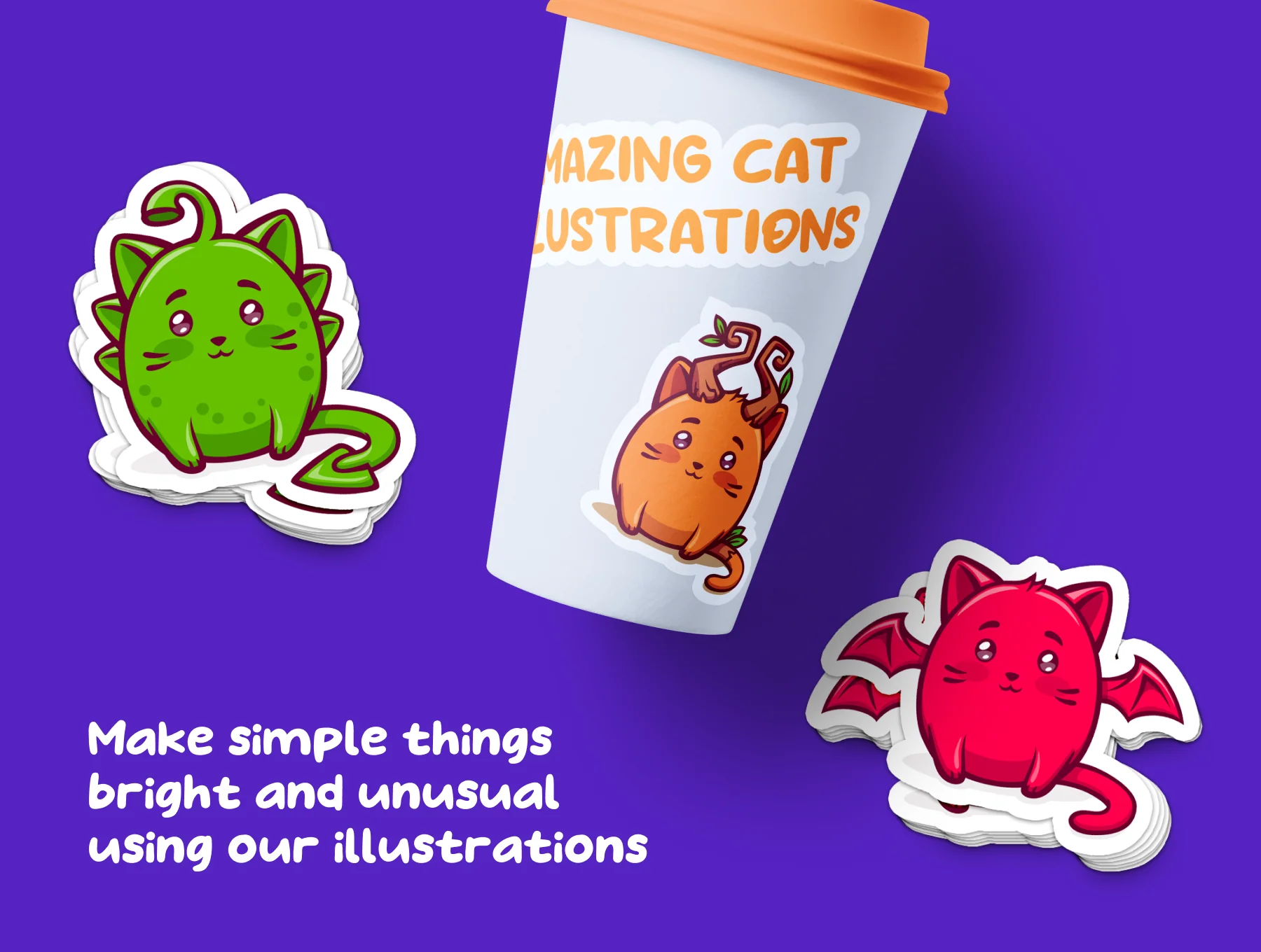 Amazing Cat Illustrations 5
