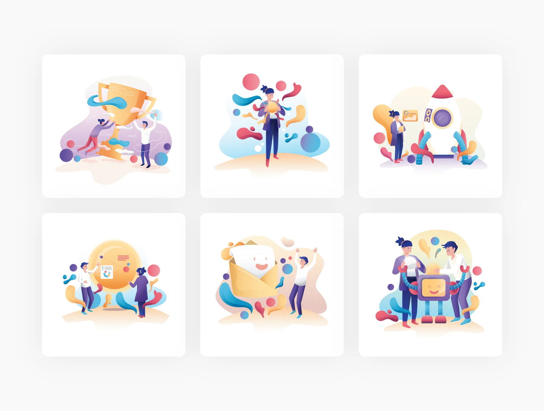Vibrant Illustrations 6