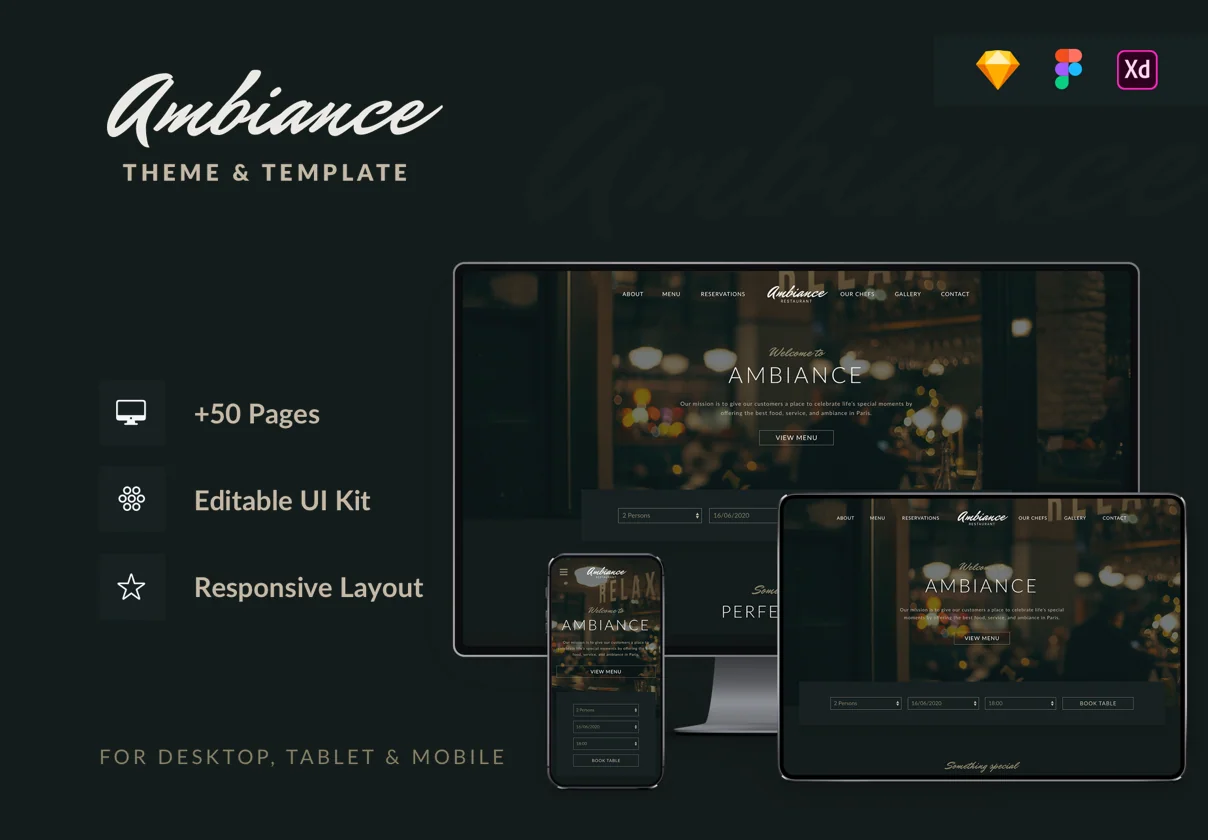 Ambiance - Theme and Template
