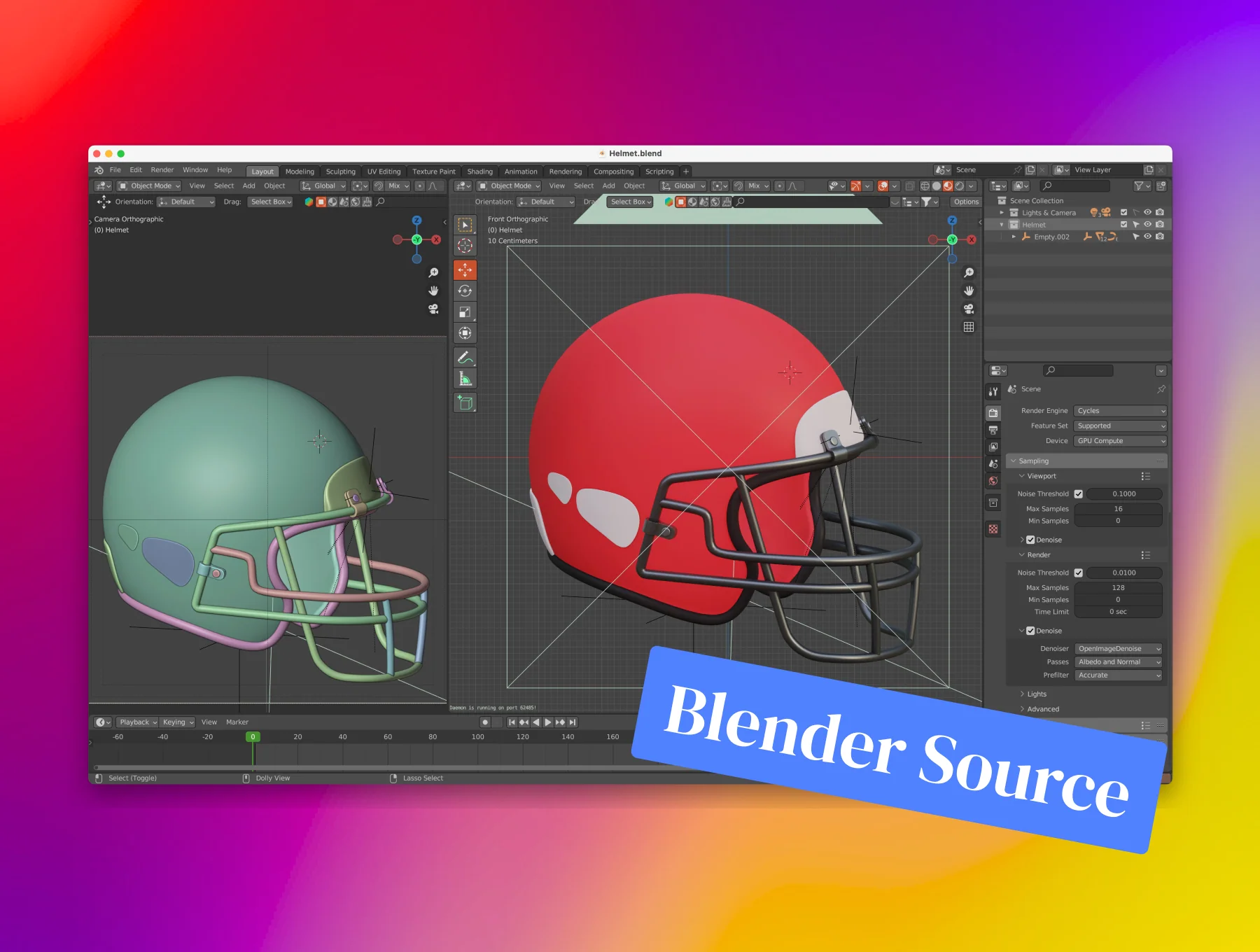 American Football 3D Icon Set 3