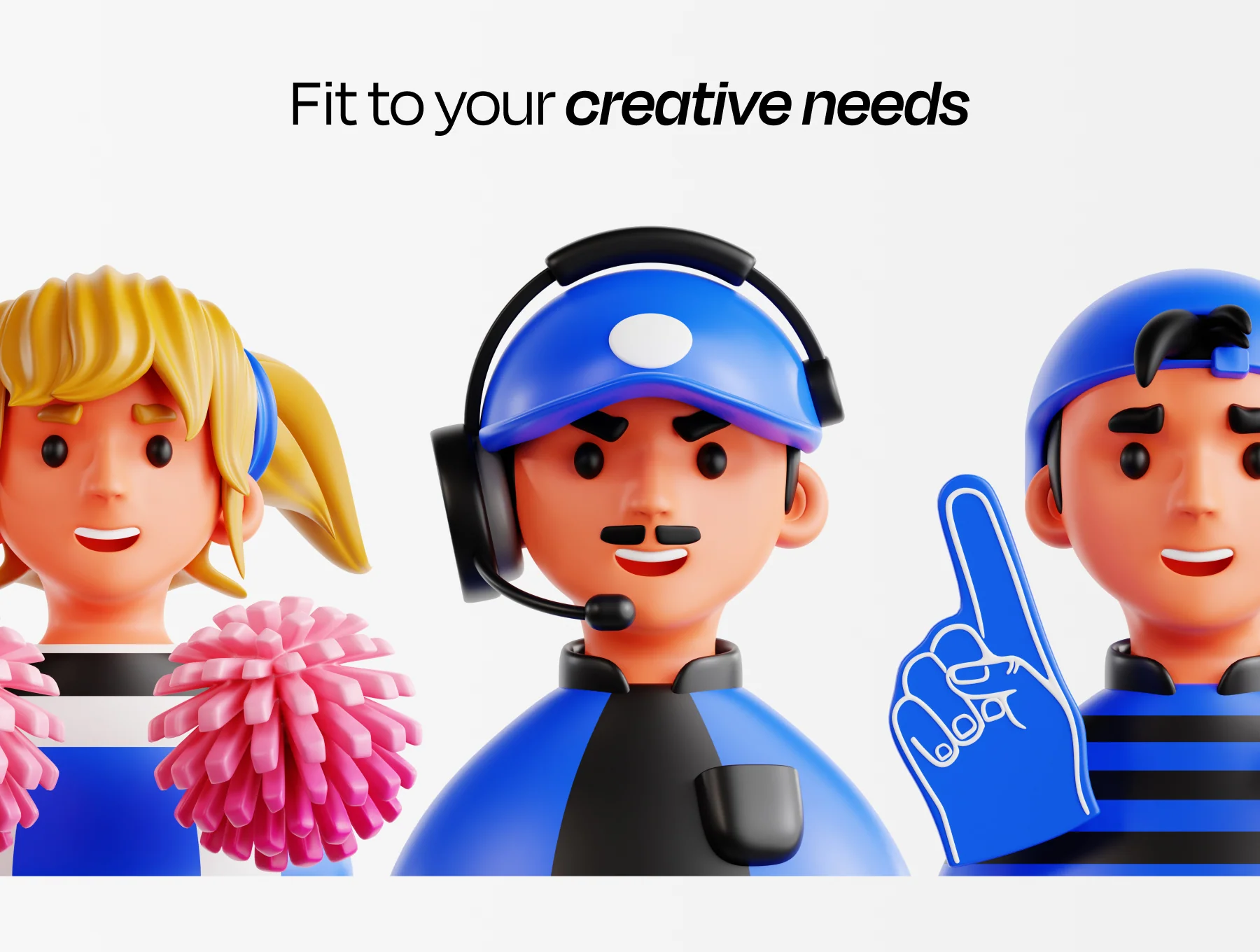 American Football Essential 3D Illustrations 4