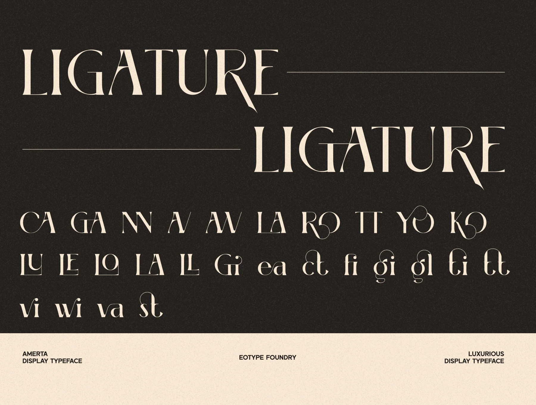 Amerta - Display Font 8