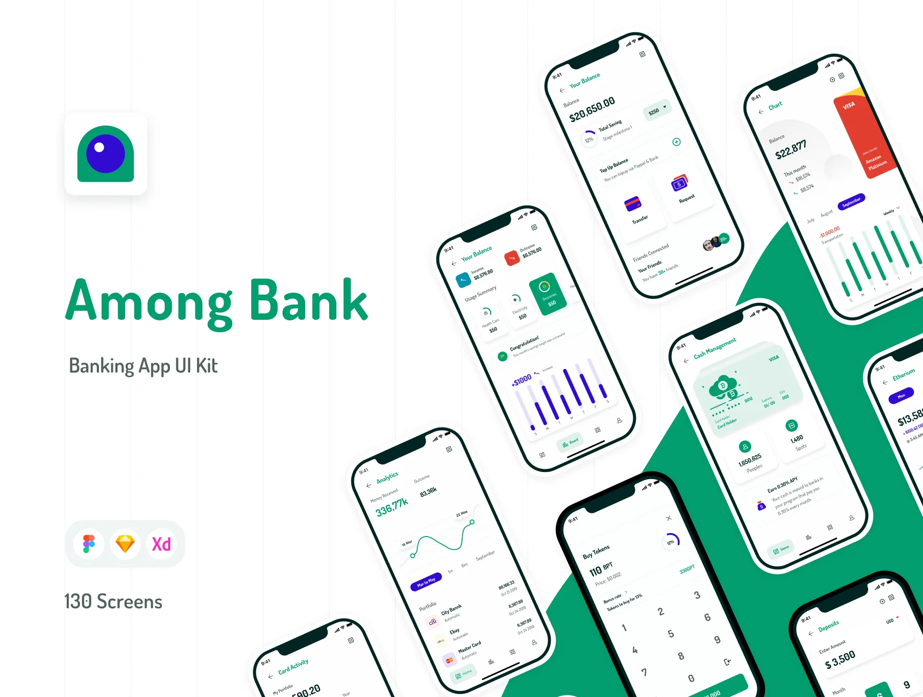 Among Bank - Banking App UI Kit