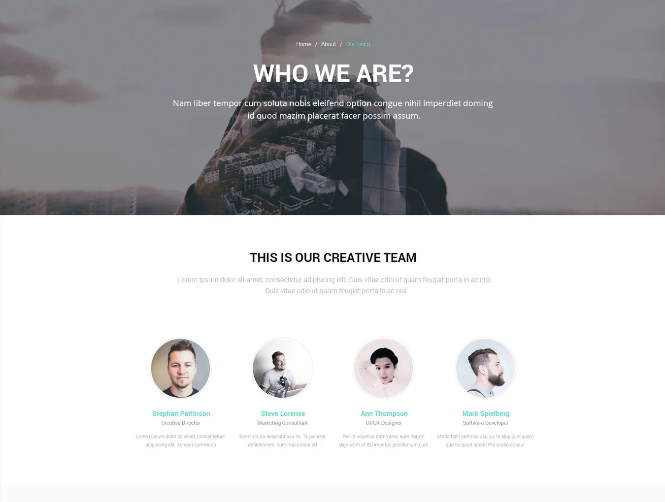 Amonowa PSD Template 5