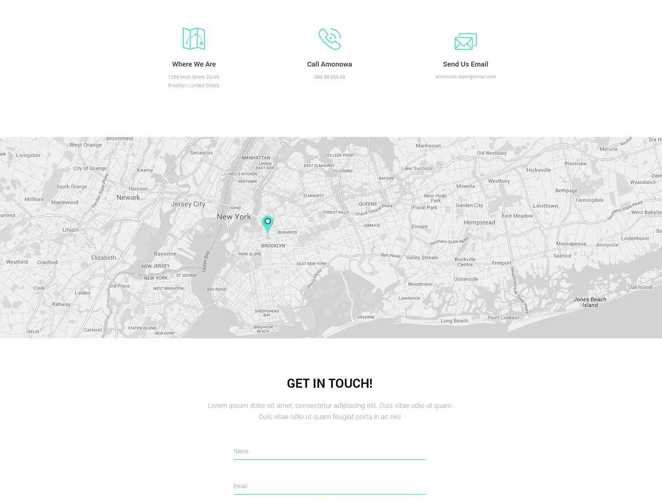 Amonowa PSD Template 7