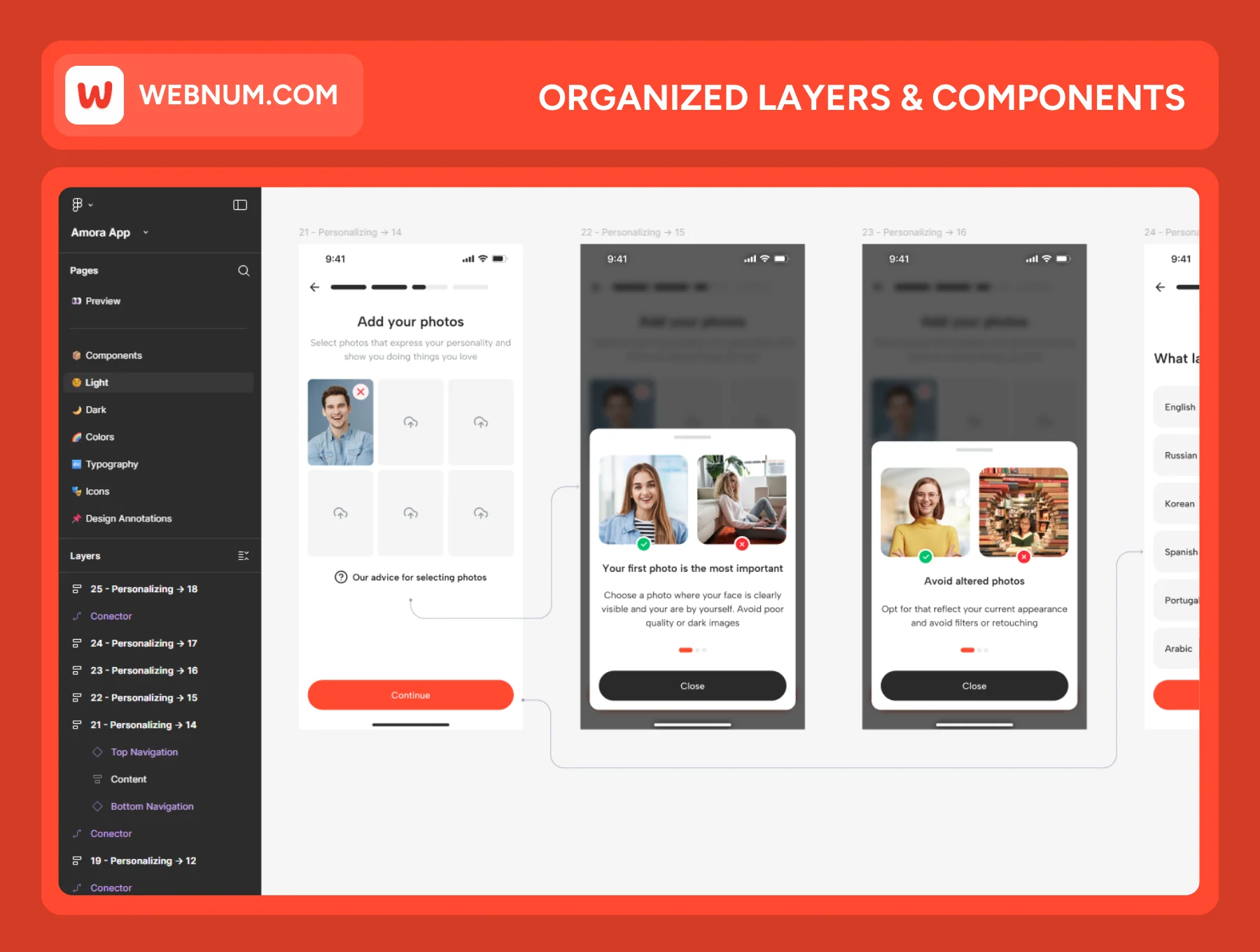 Amora - Dating App UI Kit 3