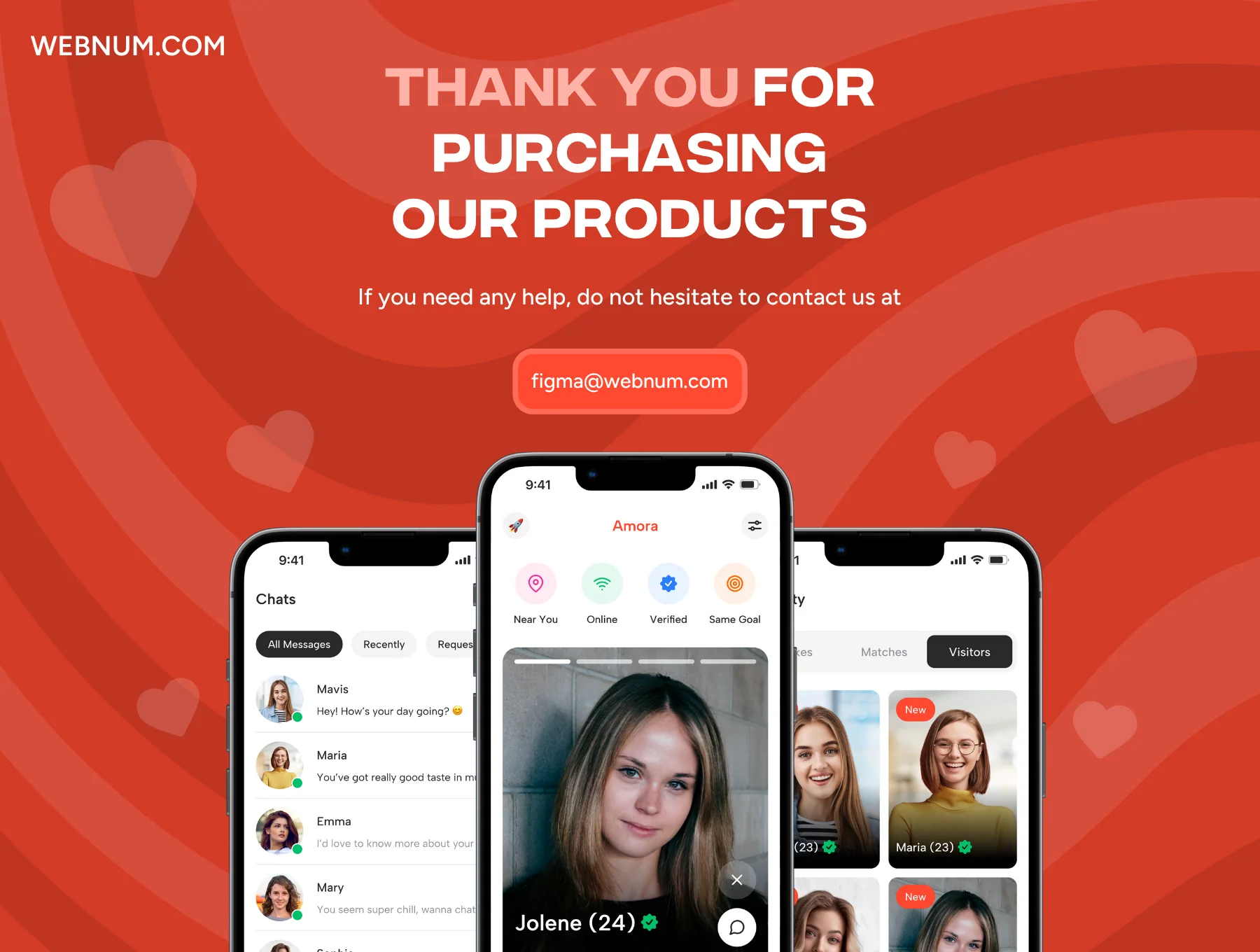 Amora - Dating App UI Kit 8