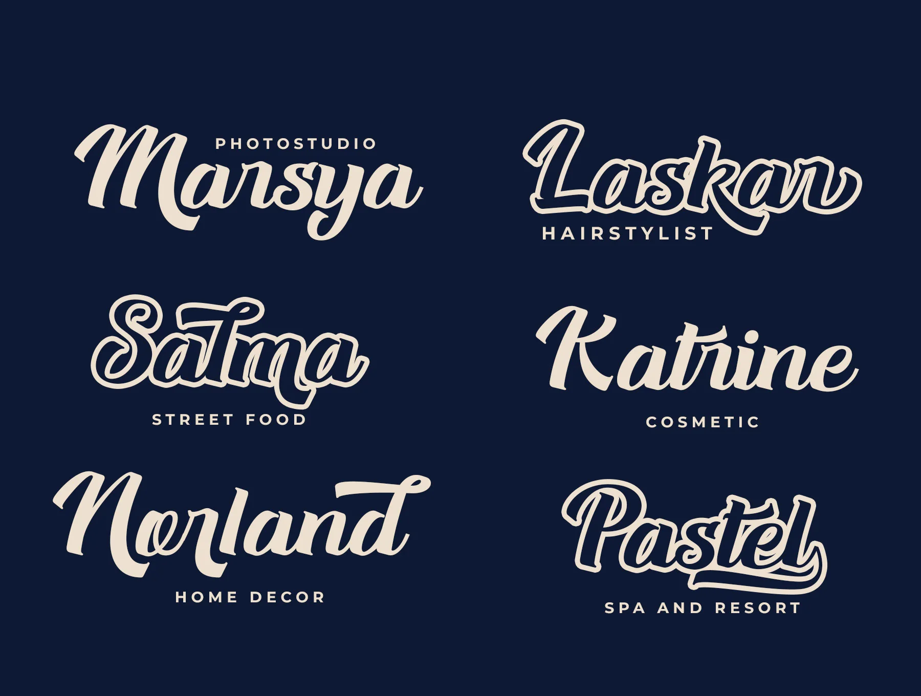 Andior Script Font 3