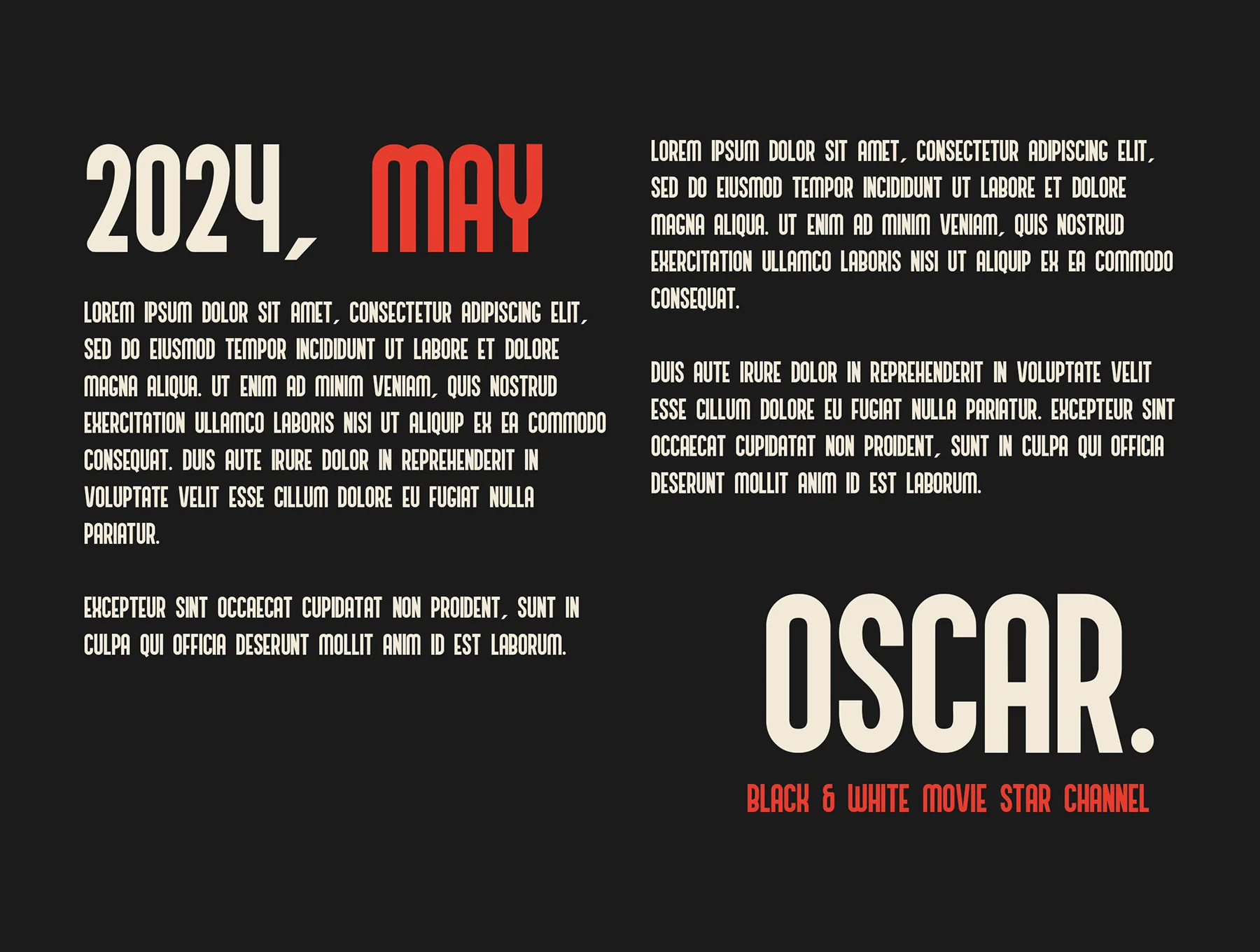 Andreash - A Modern Condensed Typeface 4