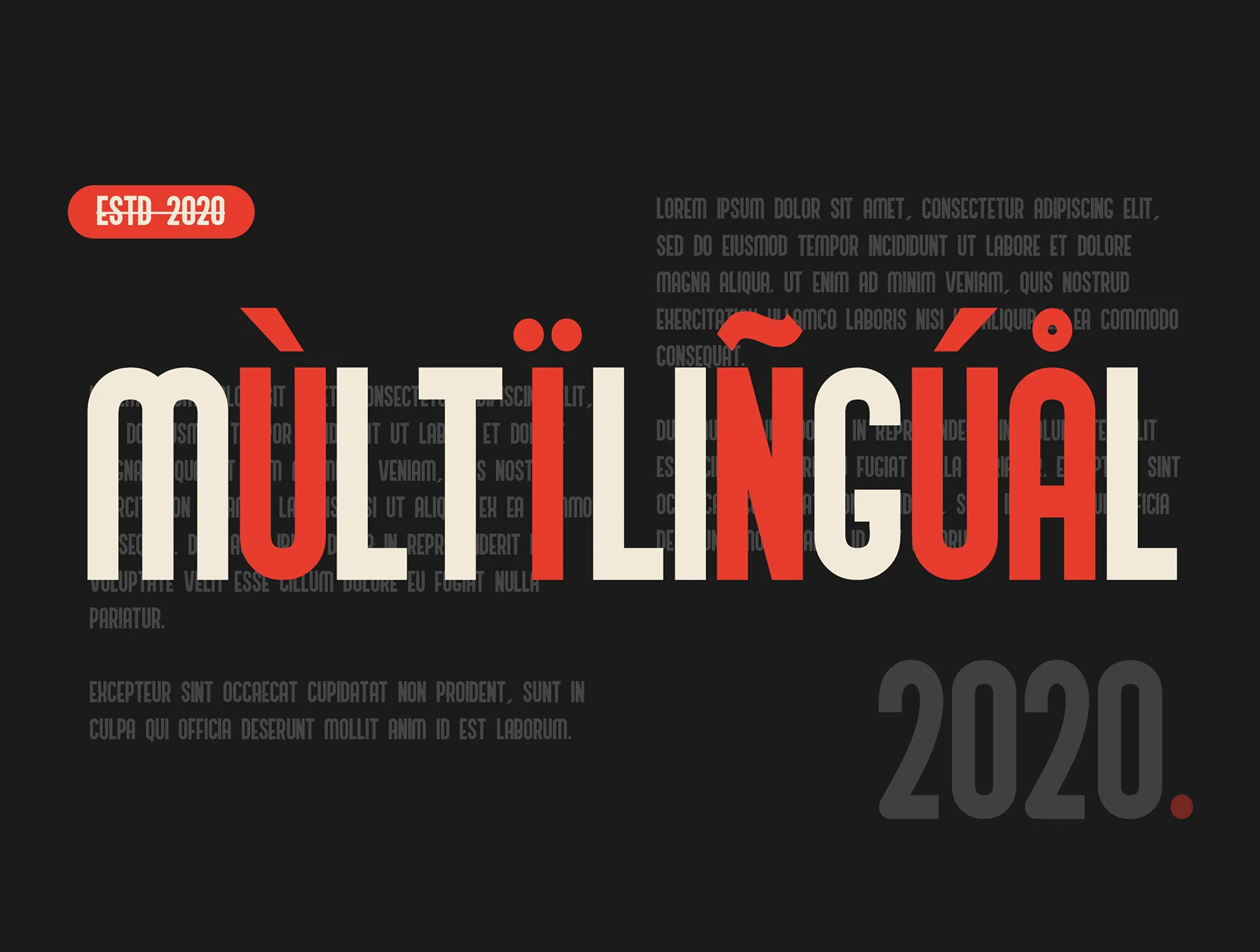 Andreash - A Modern Condensed Typeface 8