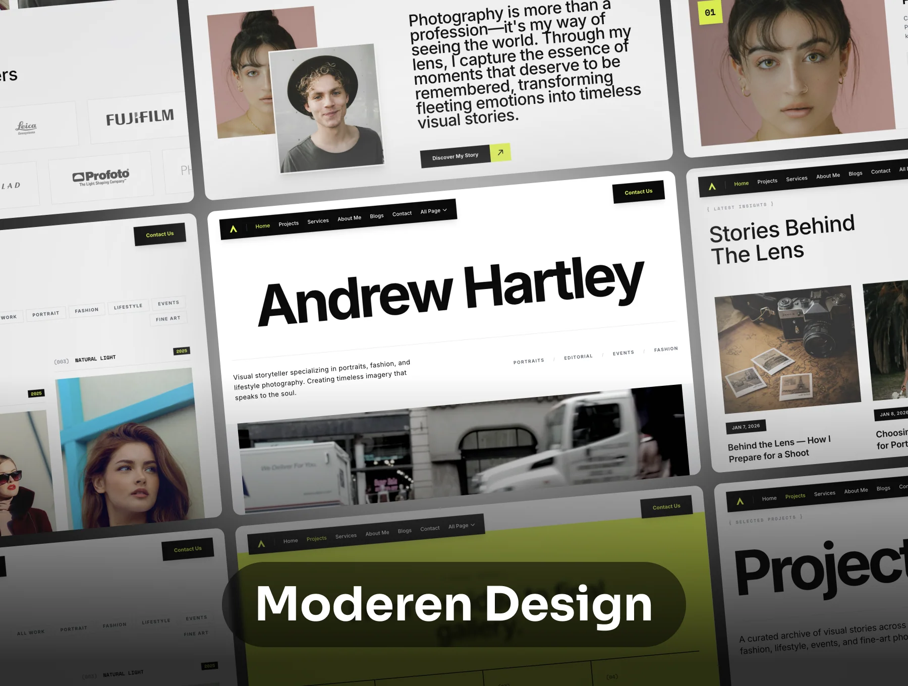 Andrew Hartley - Photography Portfolio Template 4