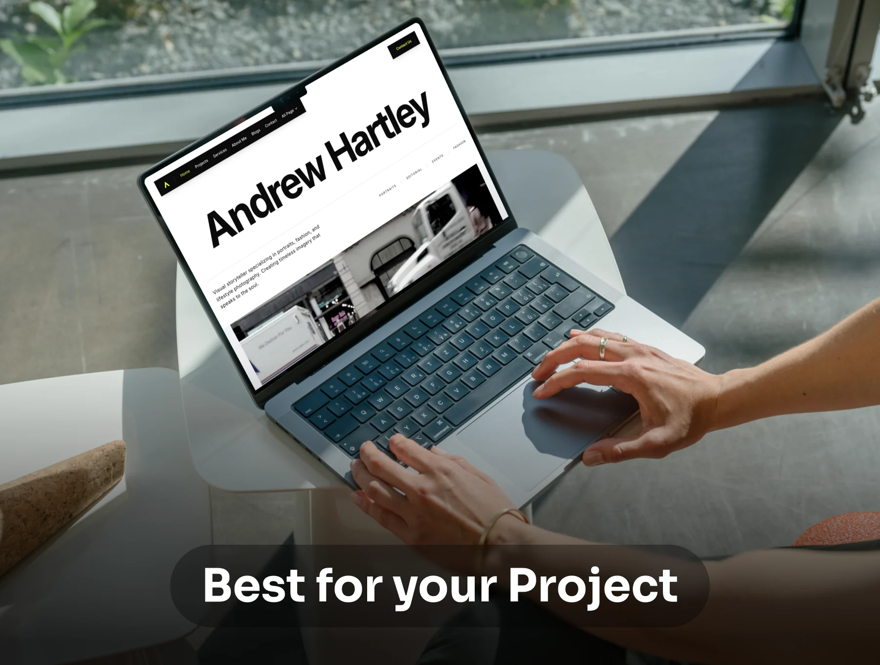 Andrew Hartley - Photography Portfolio Template 5