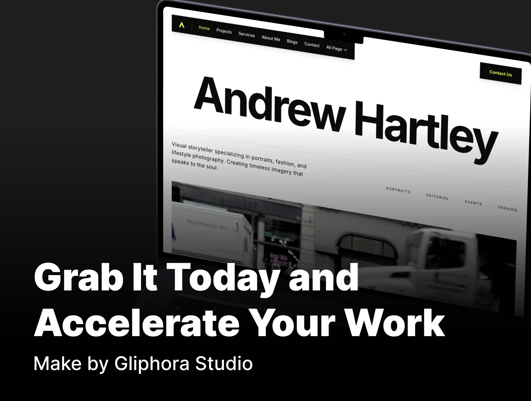 Andrew Hartley - Photography Portfolio Template 6