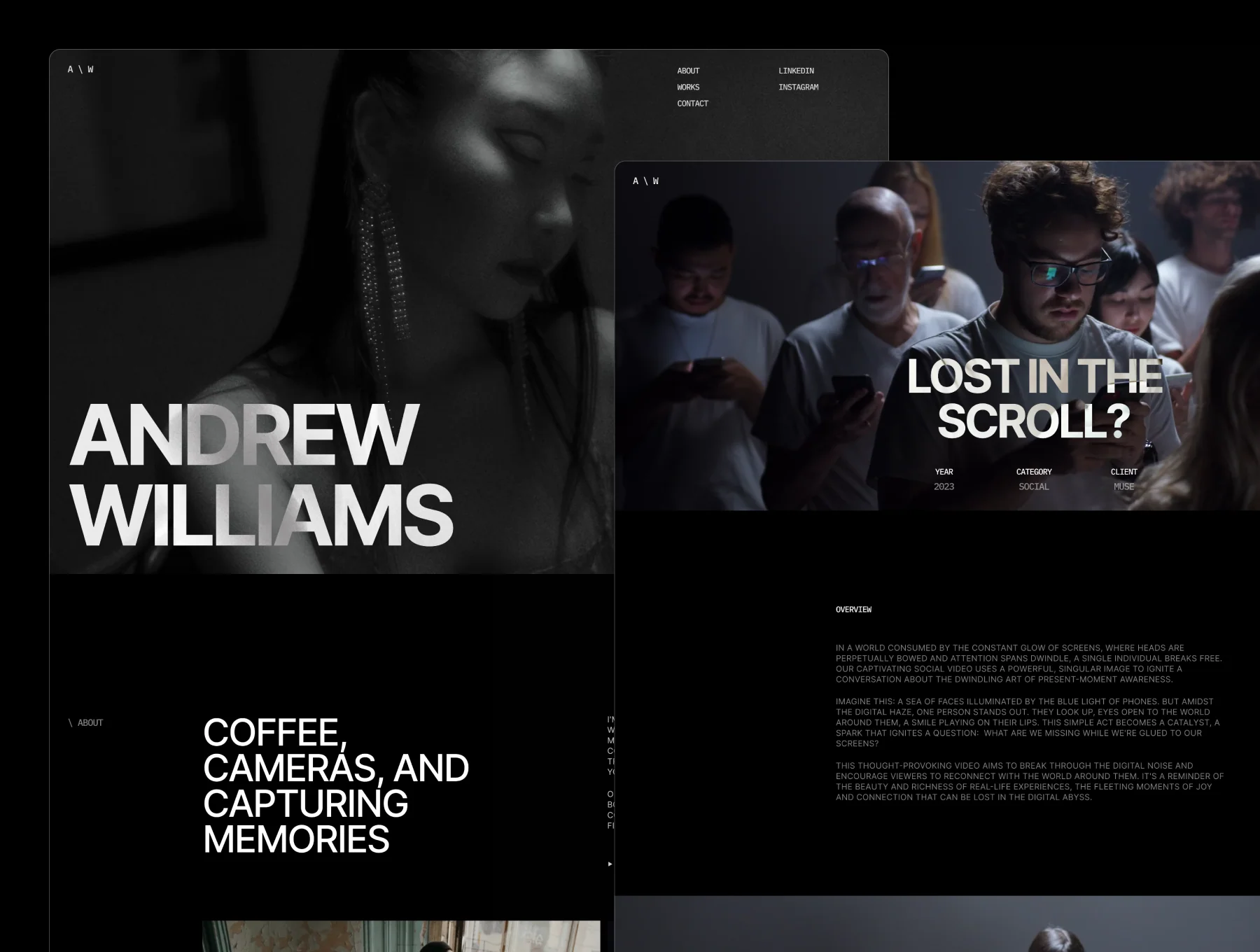 Andrew Williams — Videogrpher Portfolio 2