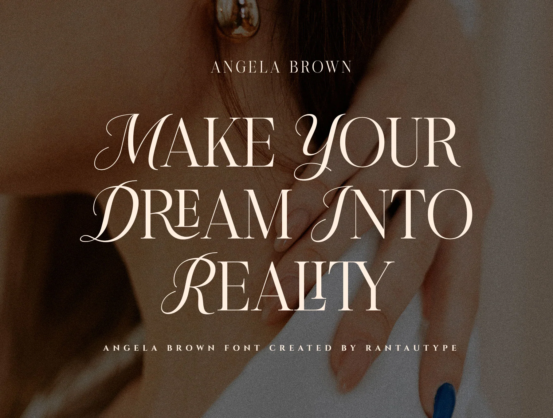 Angela Brown Script Serif Font 2