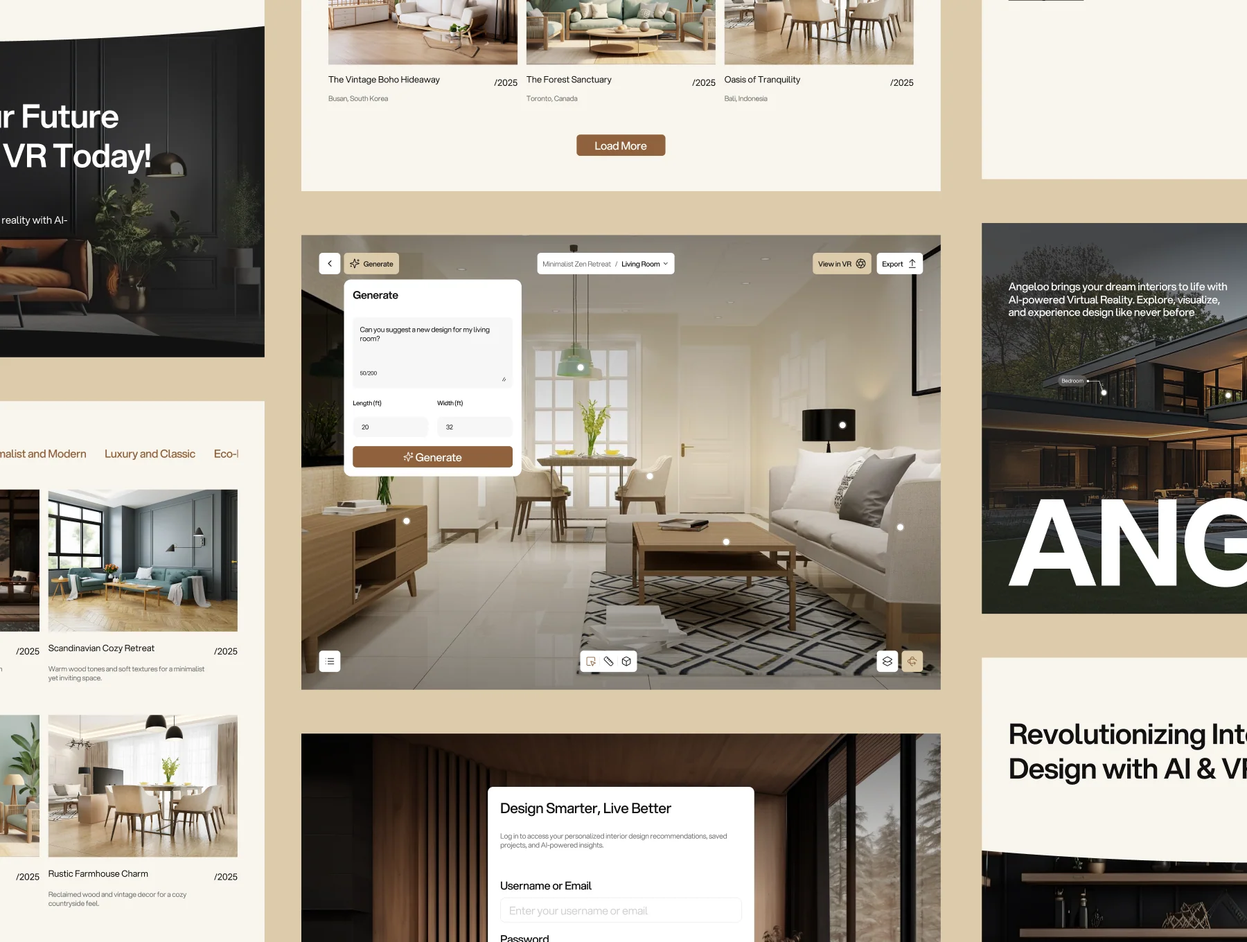 Angeloo - AI Virtual Interior Designer Website UI KIT 5