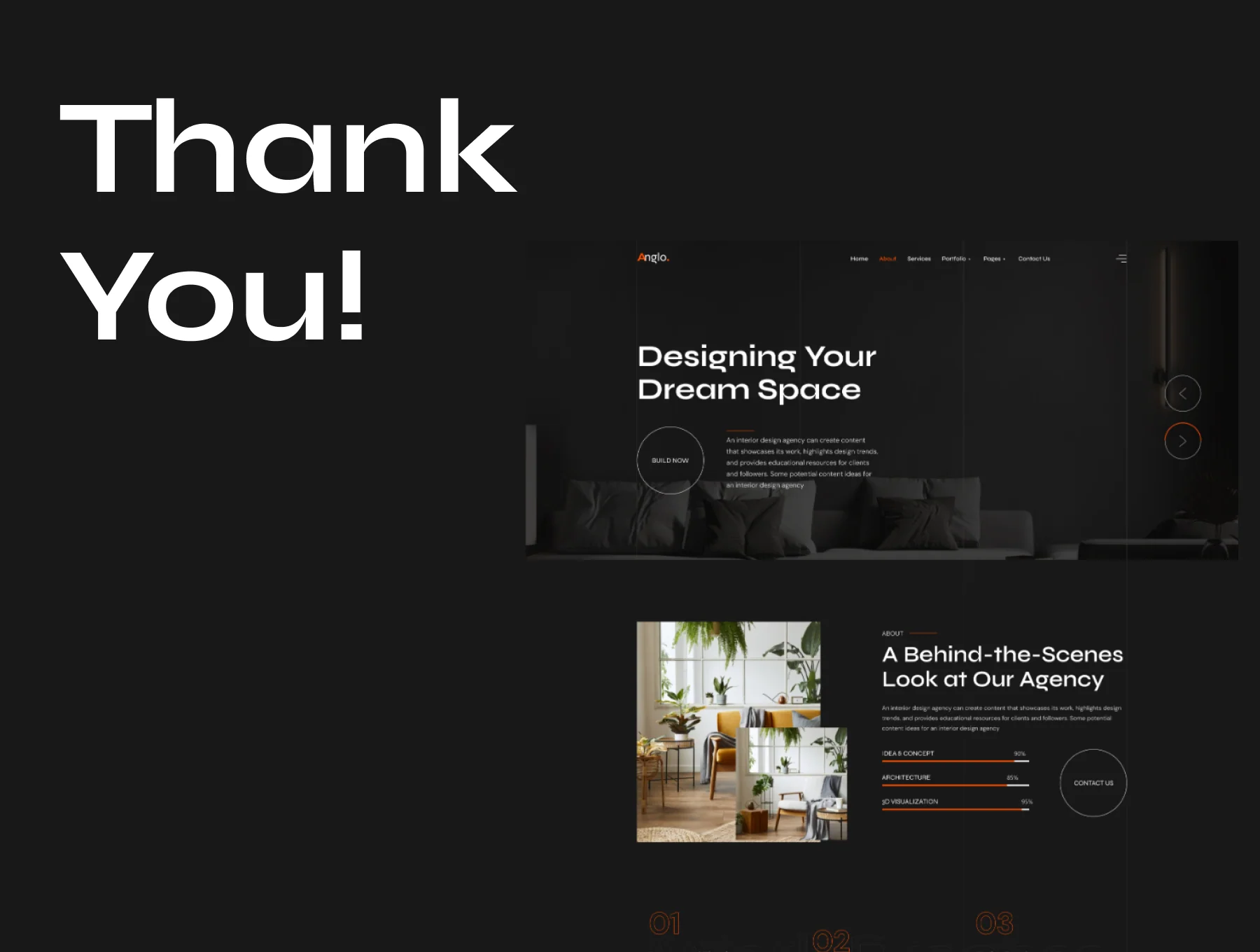 Anglo - Architecture & Interior Design Figma Template 6