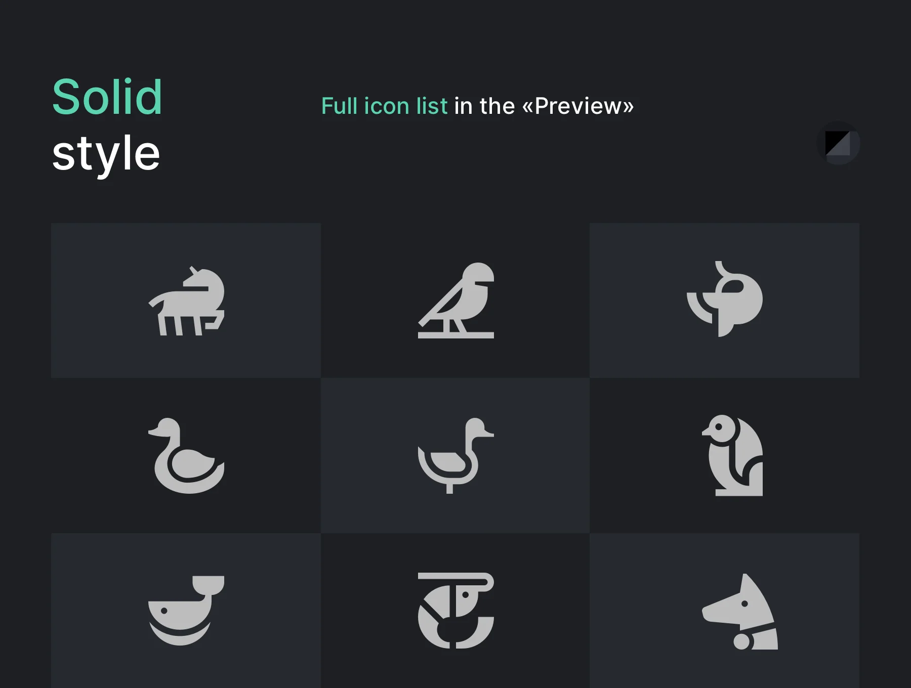 Animal Icons 5