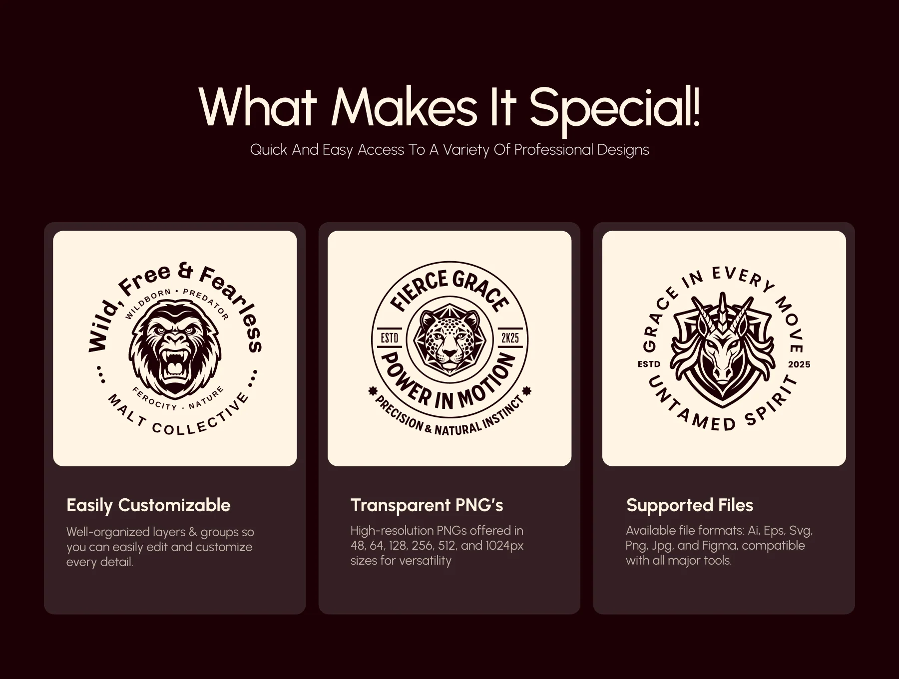 Animal Logo Bundle 2