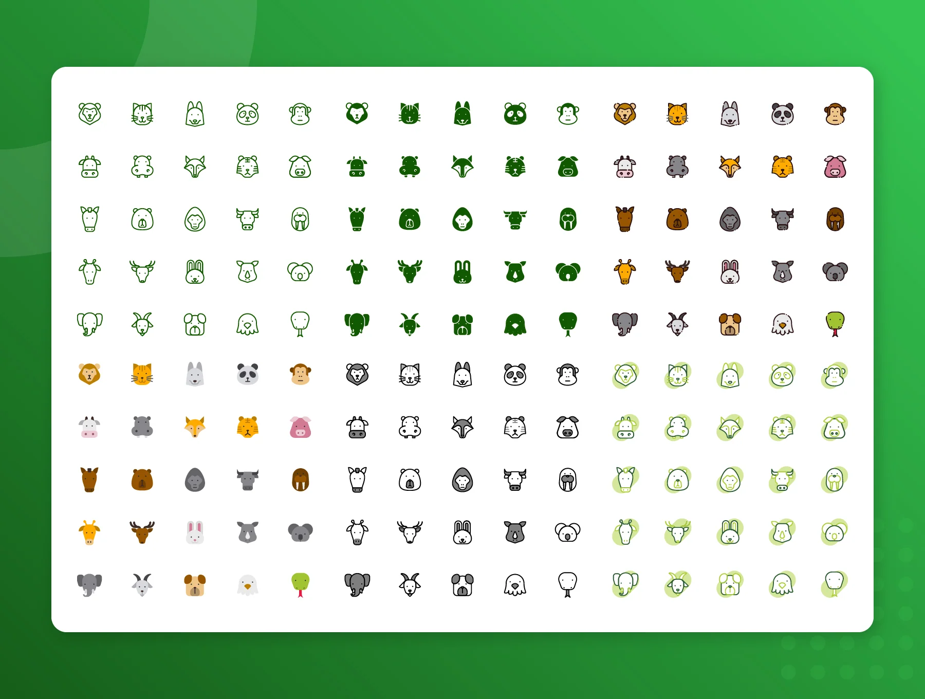 Animal Icons 6