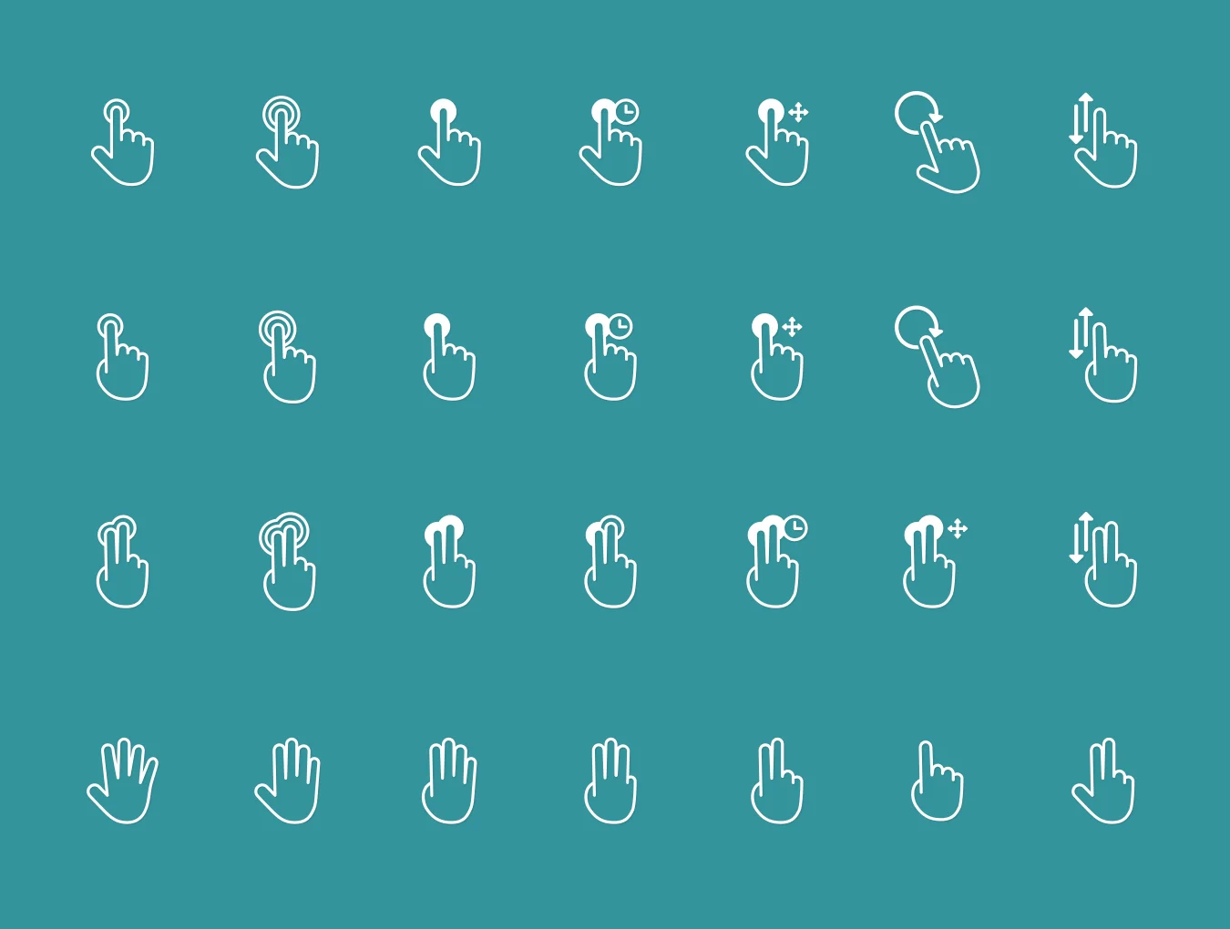 Animated Hand Gestures
