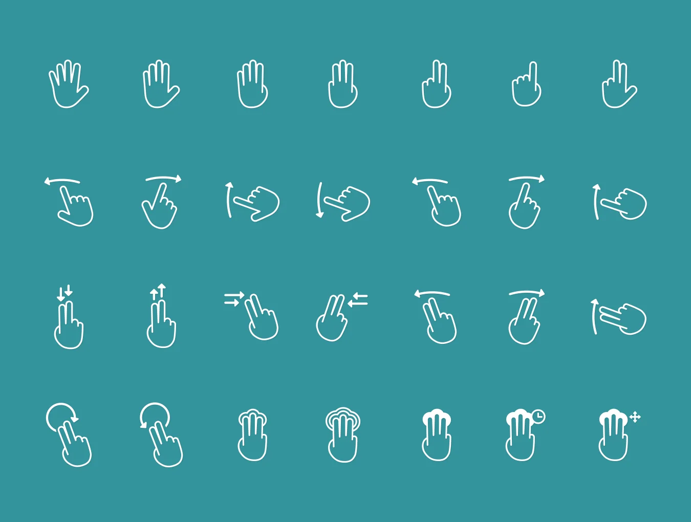 Animated Hand Gestures 2