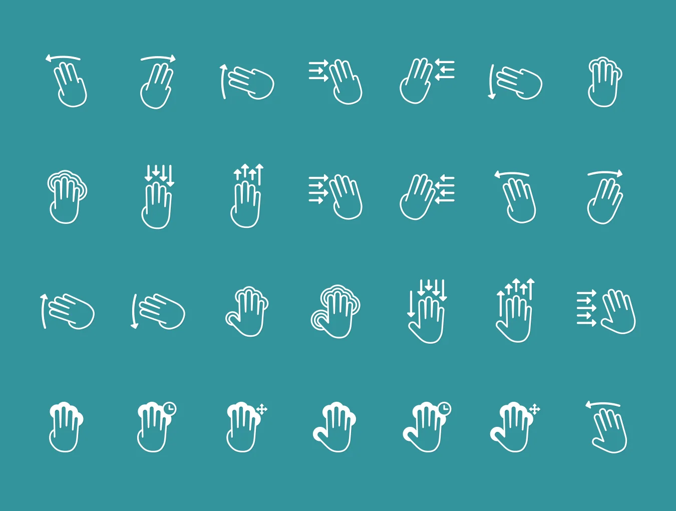 Animated Hand Gestures 3