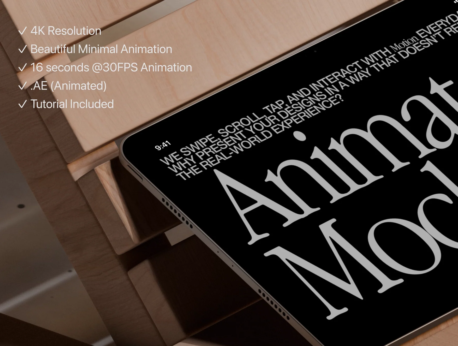 Animated iPad Mockup 2