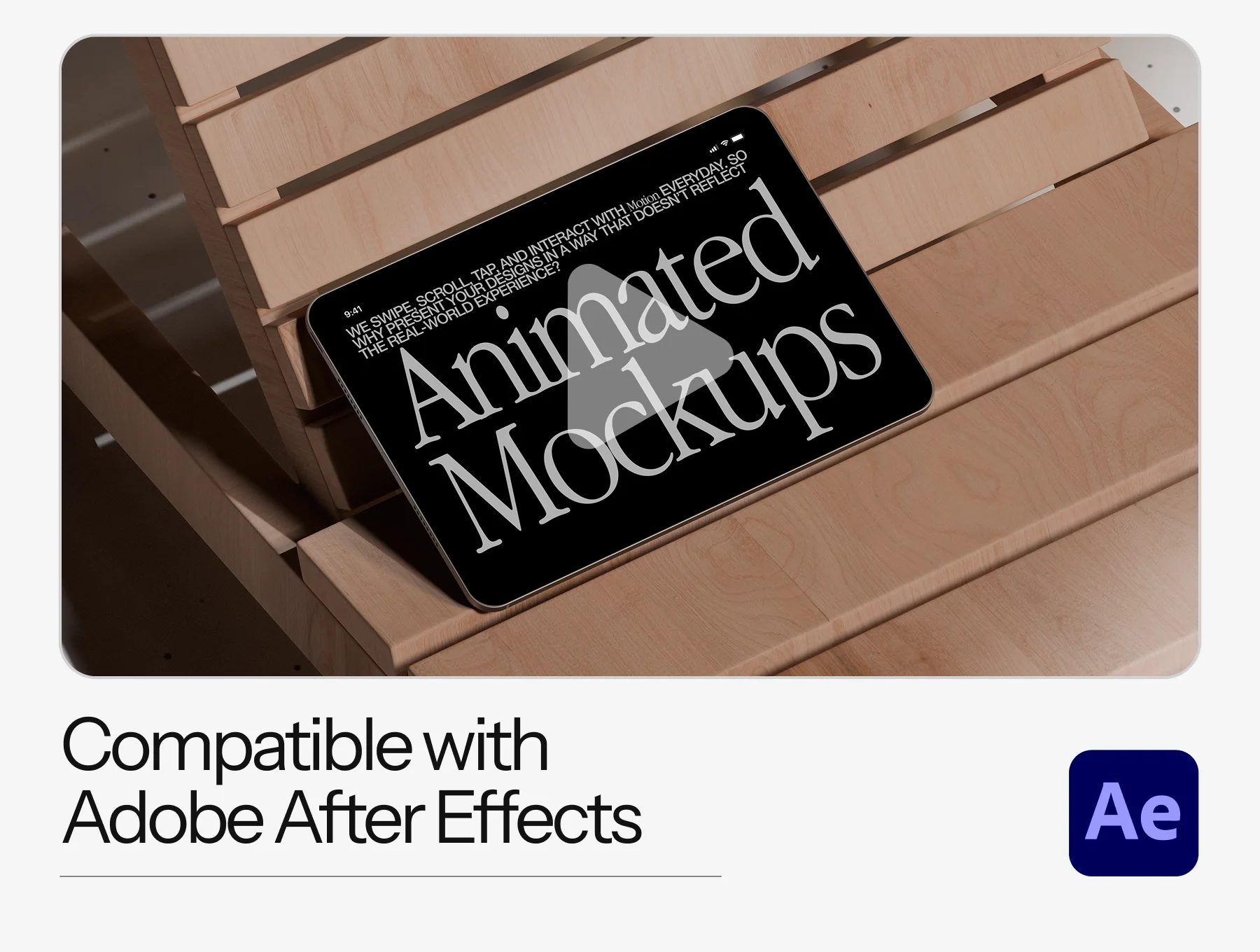 Animated iPad Mockup 5
