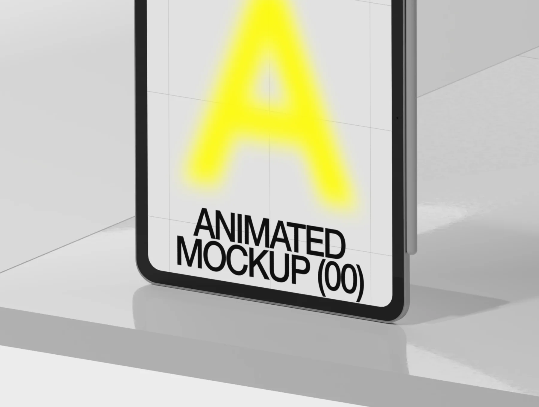 Animated iPad Pro M4 Mockup | 02 2