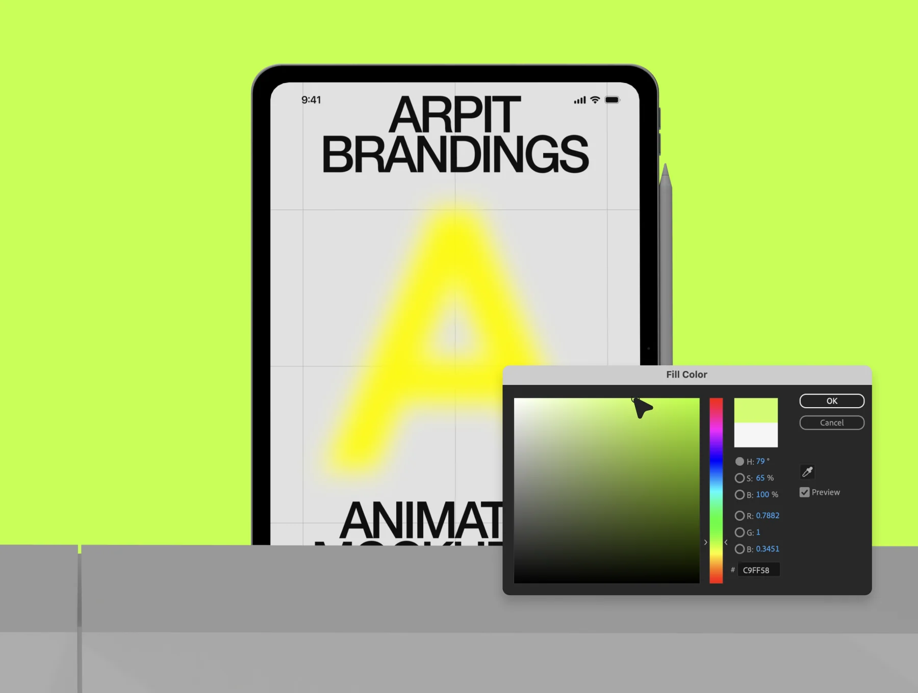 Animated iPad Pro M4 Mockup | 02 3