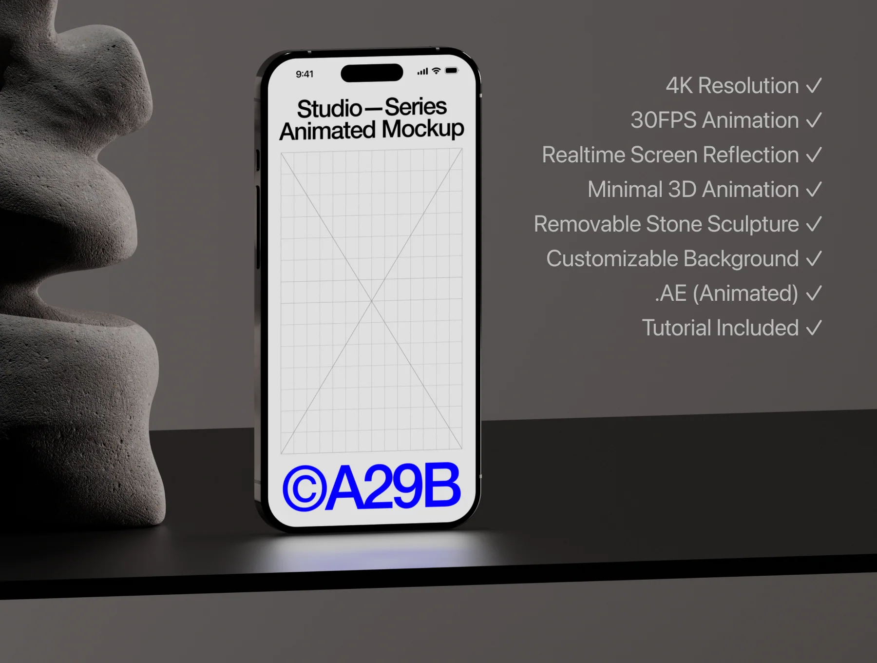 Animated iPhone 15 Pro Mockup 03 4