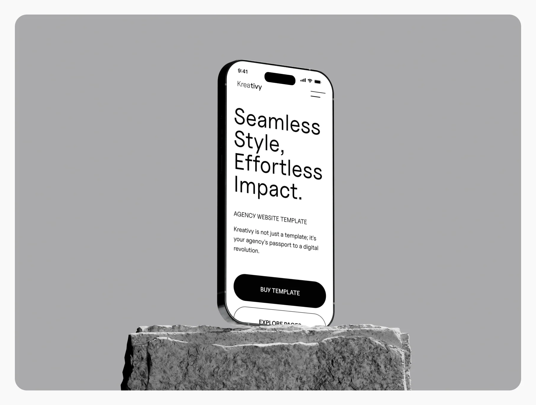 Animated iPhone 15 Pro Mockup 5