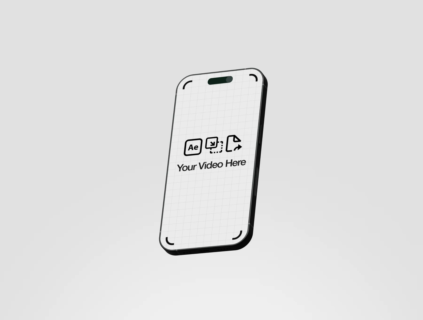 Animated iPhone Video Mockup 2