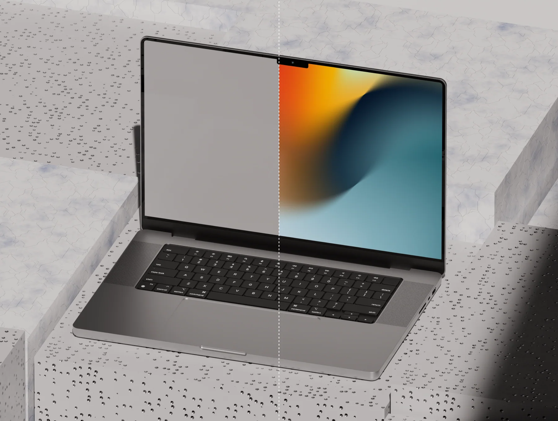 Animated Macbook Pro Mockup | 05 6