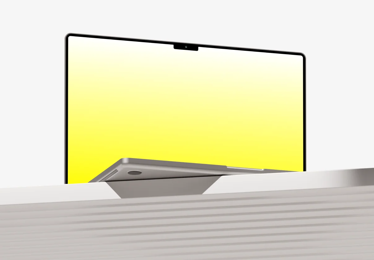 Animated Macbook Pro Mockup | 08