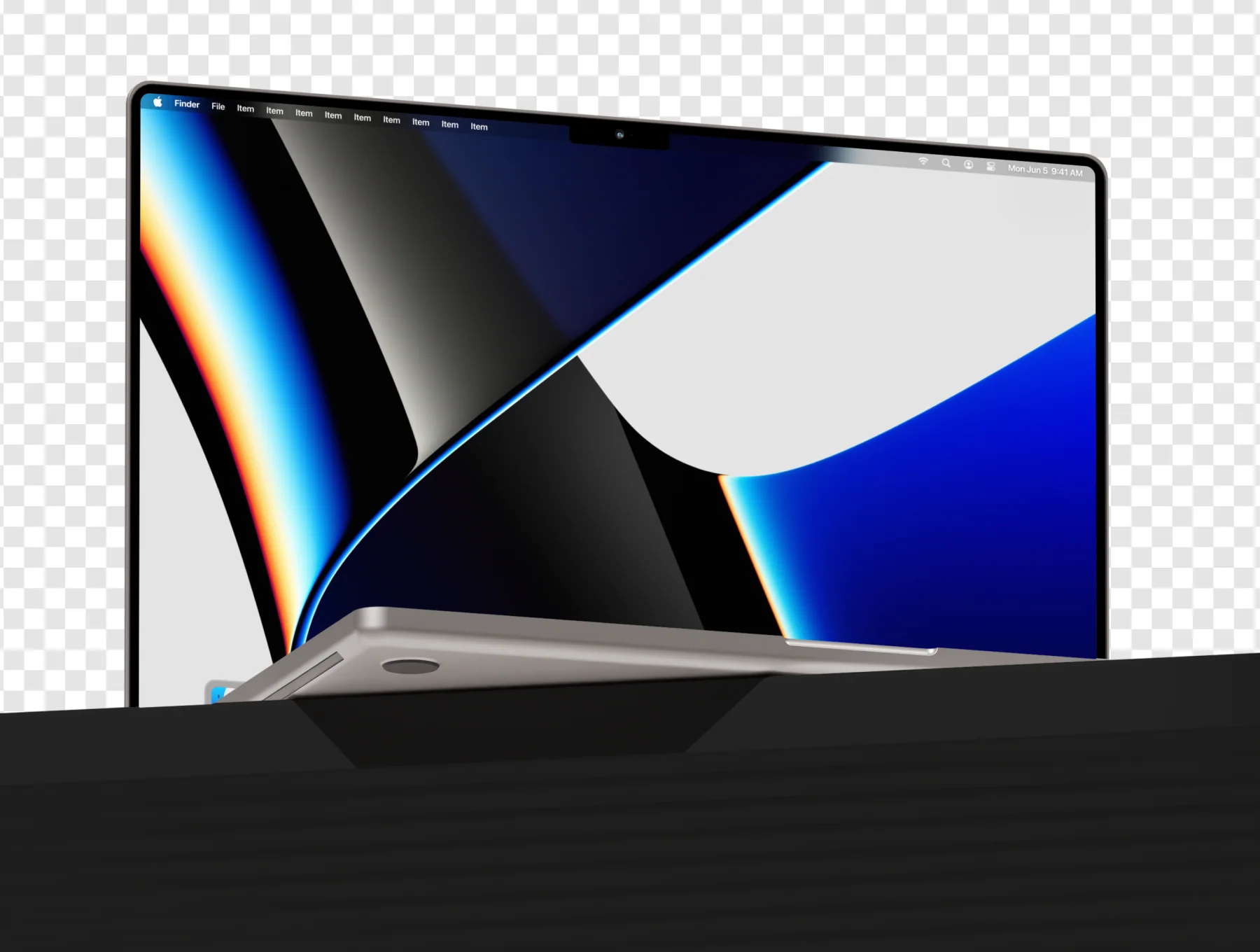 Animated Macbook Pro Mockup | 08 5