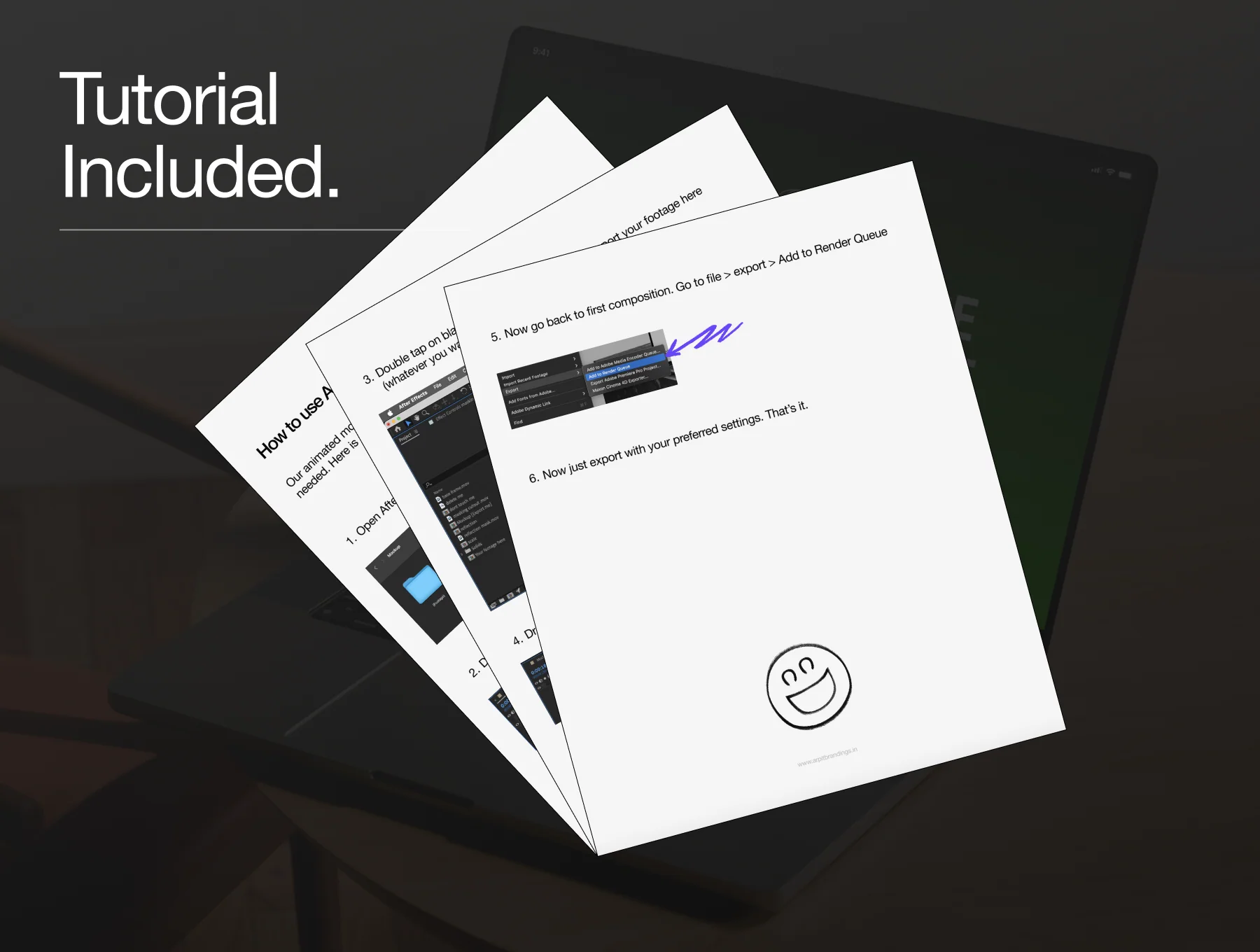 Animated Macbook Pro Mockup | 10 8