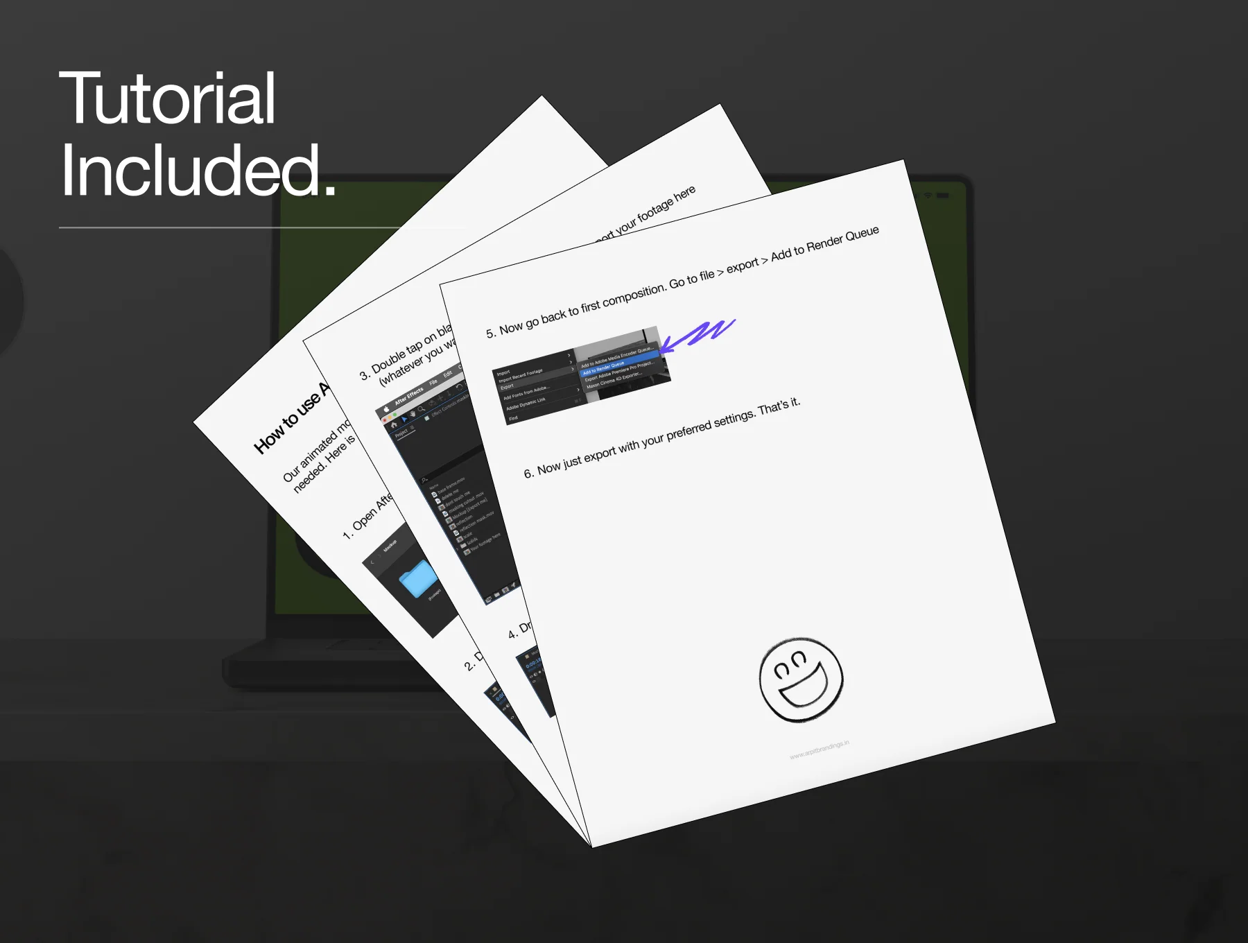 Animated Macbook Pro Mockup | 11 6