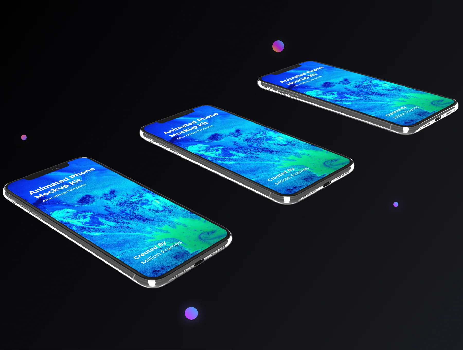Animated Phone Mockup Kit 2
